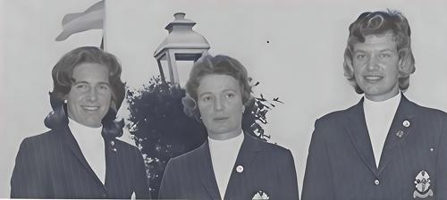 Miss Mary Everard, Mrs. Ian C. Robertson, Miss Michelle Walker